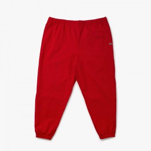 Men's Lacoste Big Fit Sweatpants Red | KPT520469