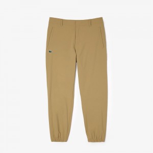 Men's Lacoste Golf Joggers Beige | DWV651478