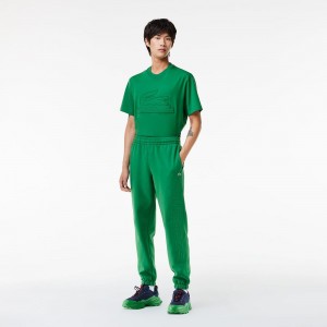 Men's Lacoste Logo Detail Sweatpants Rocket Green | AJP286093