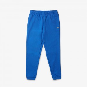 Men's Lacoste Organic Cotton Sweatpants Ladigue blue | DNB972835