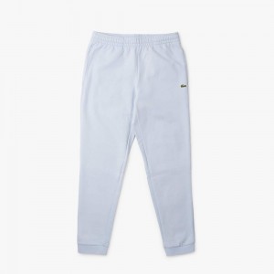 Men's Lacoste Organic Cotton Sweatpants Phoenix blue | GKL751493