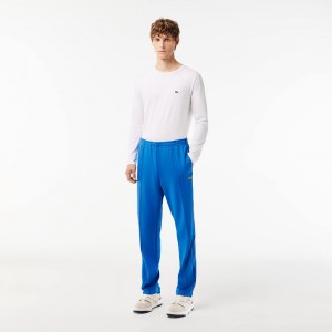 Men's Lacoste Paris Sweatpants Blue | QAR140967