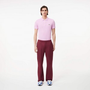 Men's Lacoste Paris Sweatpants Bordeaux | GFA632490