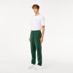 Men's Lacoste Paris Sweatpants Pine green | VSX031789