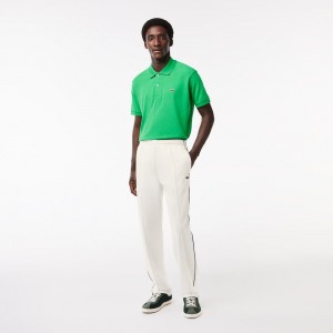 Men's Lacoste Paris Sweatpants White | LTB960324