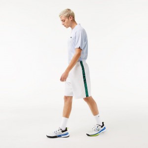 Men's Lacoste SPORT Tennis Shorts White | AUR718590