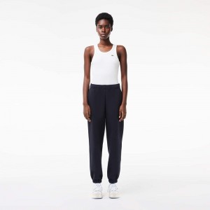 Women's Lacoste Blended Cotton Sweatpants Abysm blue | YLG047592