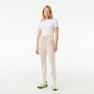 Women's Lacoste Cotton Jersey Joggers Grey | CSV287405