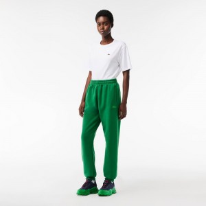 Women's Lacoste Cotton Sweatpants Rocket Green | XPQ438260