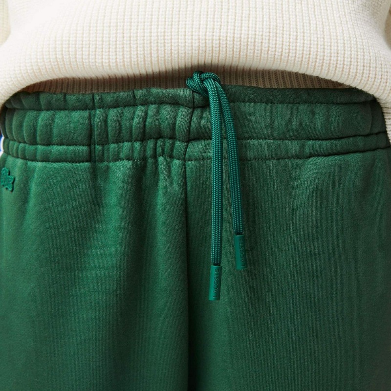 Men's Lacoste Branded Band Sweatpants Pine green | NBD594820