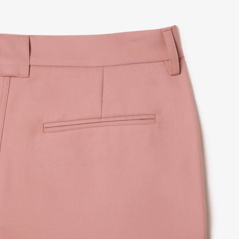 Men's Lacoste Chinos Pants Pink | JDQ740982