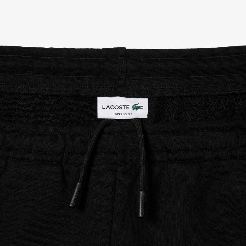 Men's Lacoste Colorblock Sweatpants Black Grey Chine | GFM320498