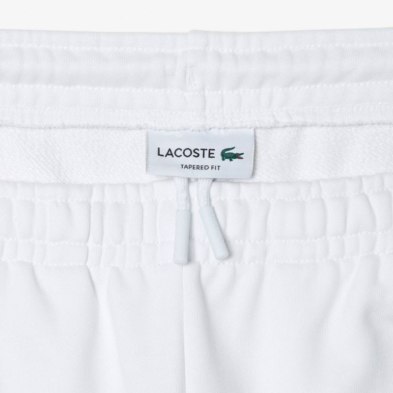 Men's Lacoste Colorblock Sweatpants White Blue | OSR948351