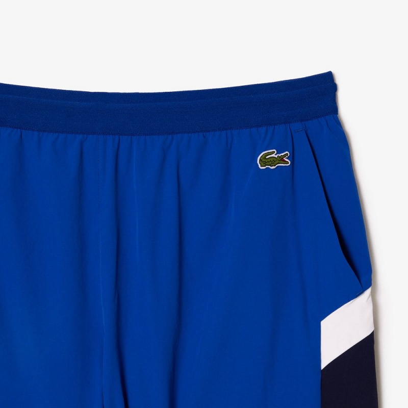 Men's Lacoste Colorblock Swim Trunks Blue Navy Blue White | QKS912470