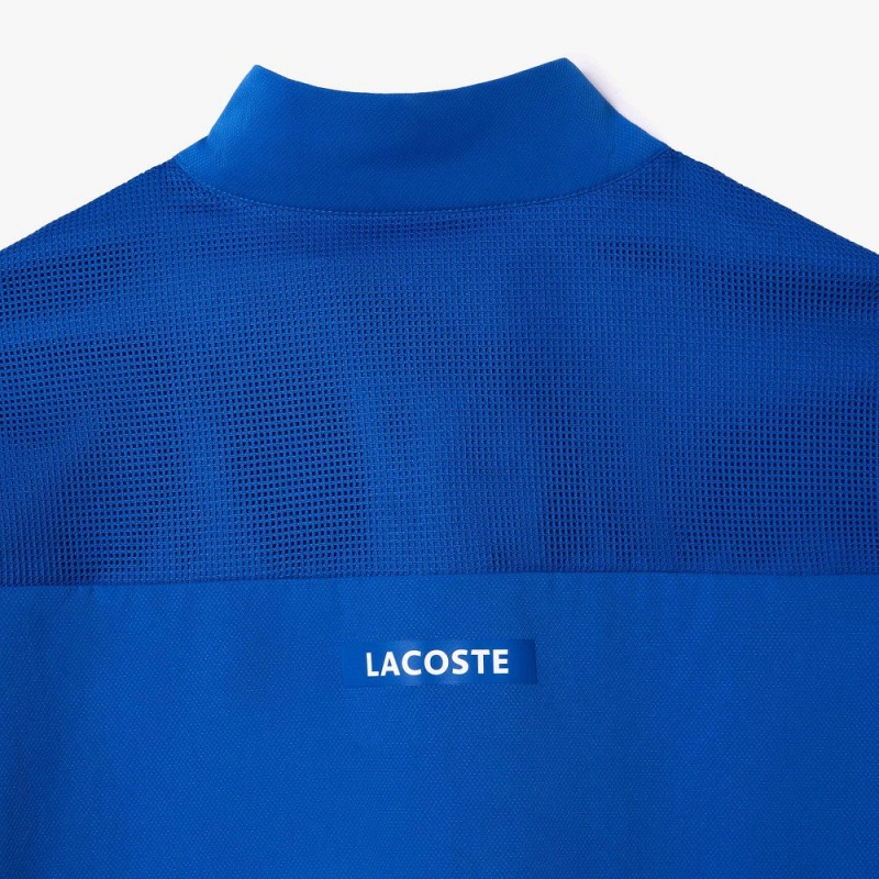 Men's Lacoste Colorblock Tennis Tracksuits Blue Light Blue | KQP684210