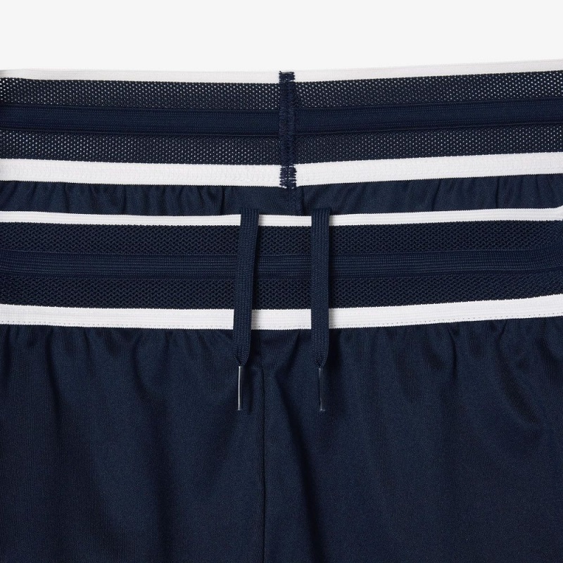 Men's Lacoste Lacoste Sport x Daniil Medvedev Tennis Shorts Navy Blue | BPH250481