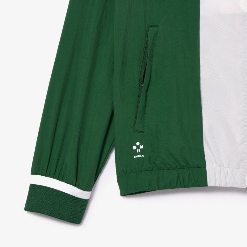 Men's Lacoste Lacoste Sport x Daniil Medvedev Tracksuits Green White | HLJ187052