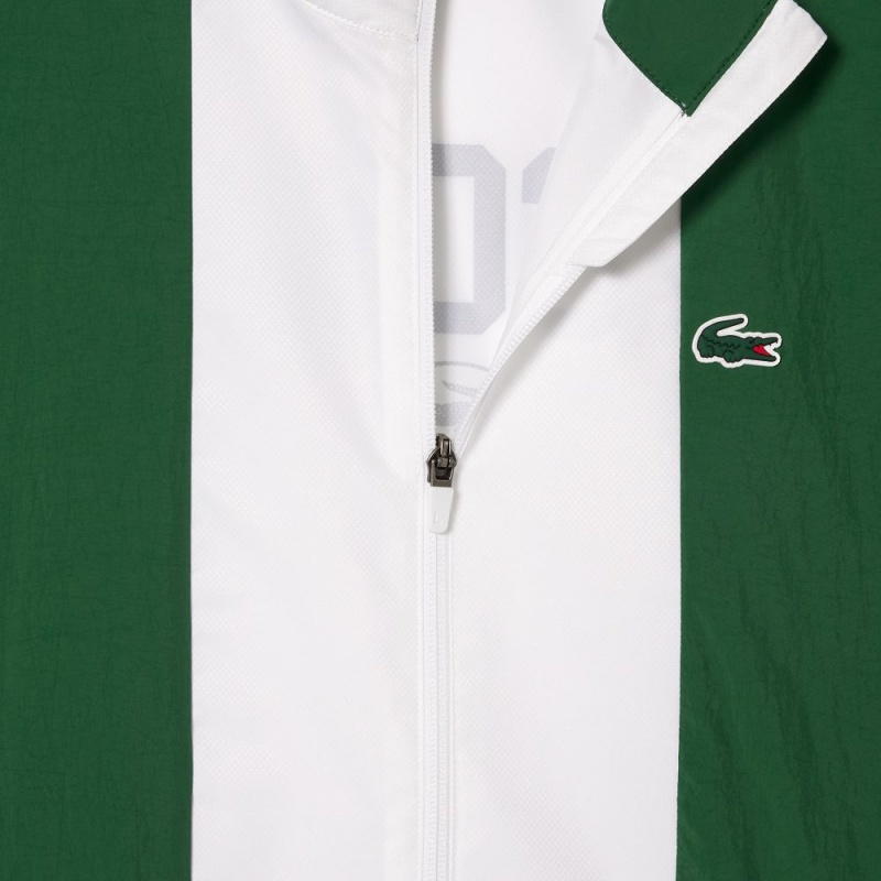 Men's Lacoste Lacoste Sport x Daniil Medvedev Tracksuits Green White | HLJ187052