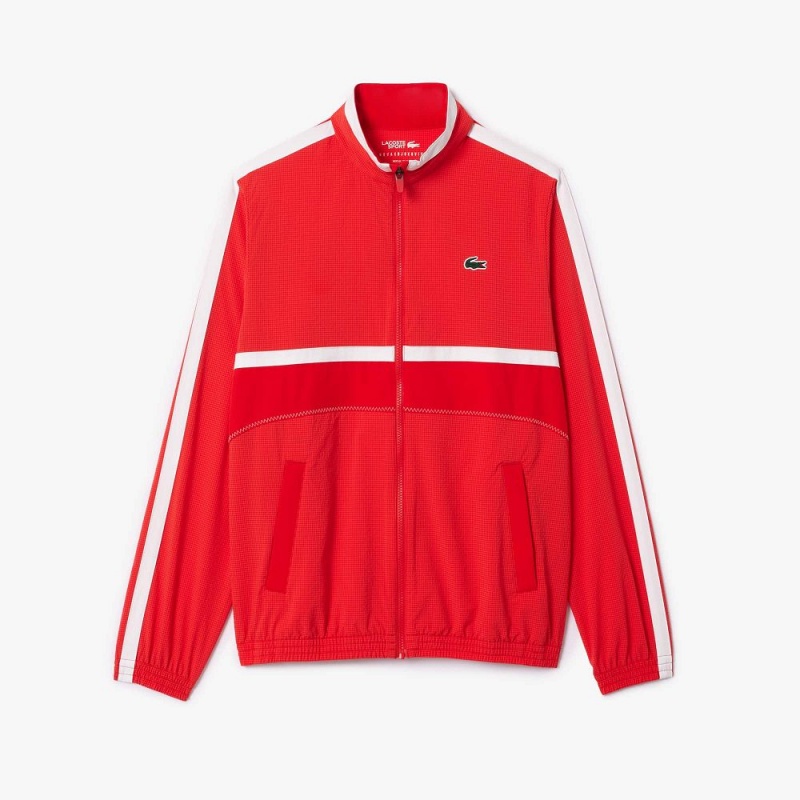 Men's Lacoste Lacoste Sport x Novak Djokovic Tracksuits Red currant | BWU504179