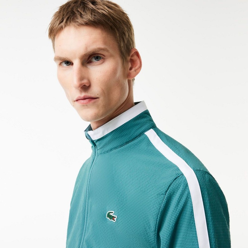 Men's Lacoste Lacoste Sport x Novak Djokovic Tracksuits Hydro blue | HNY029854