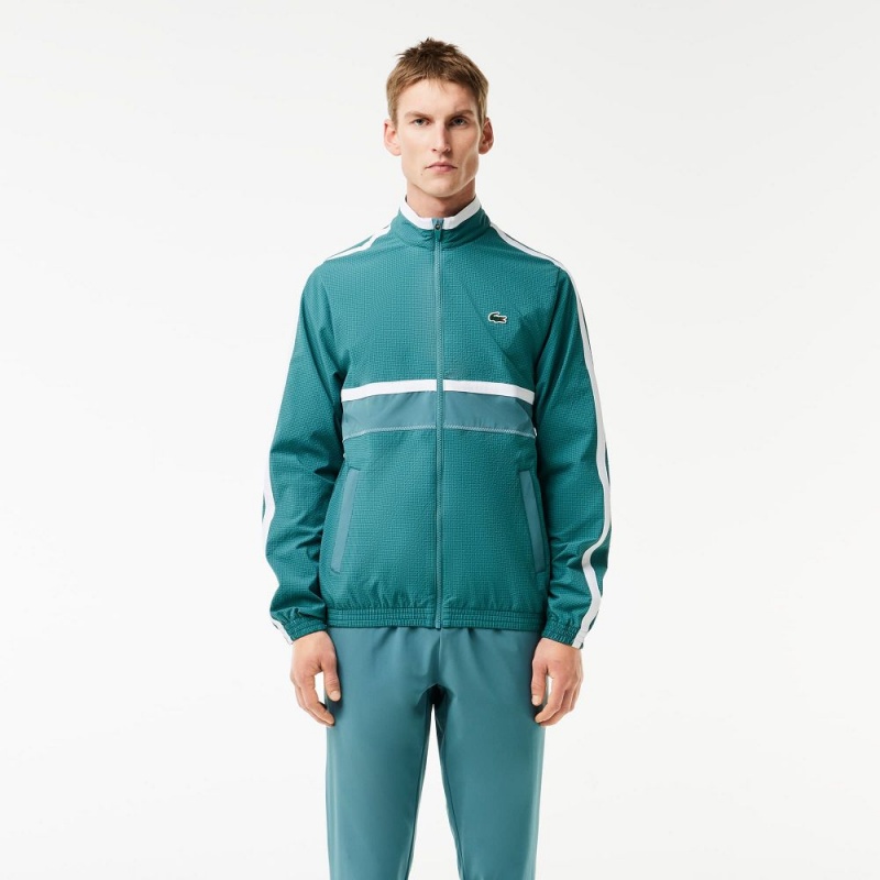 Men\'s Lacoste Lacoste Sport x Novak Djokovic Tracksuits Hydro blue | HNY029854