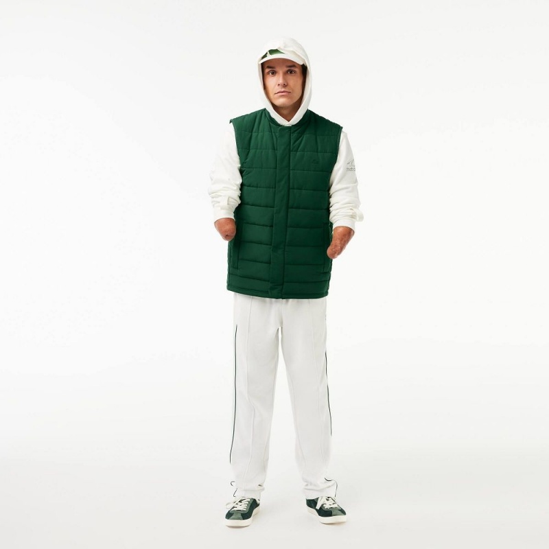 Men's Lacoste Lacoste Sport x Théo Curin Vest Pine green | EWU043821