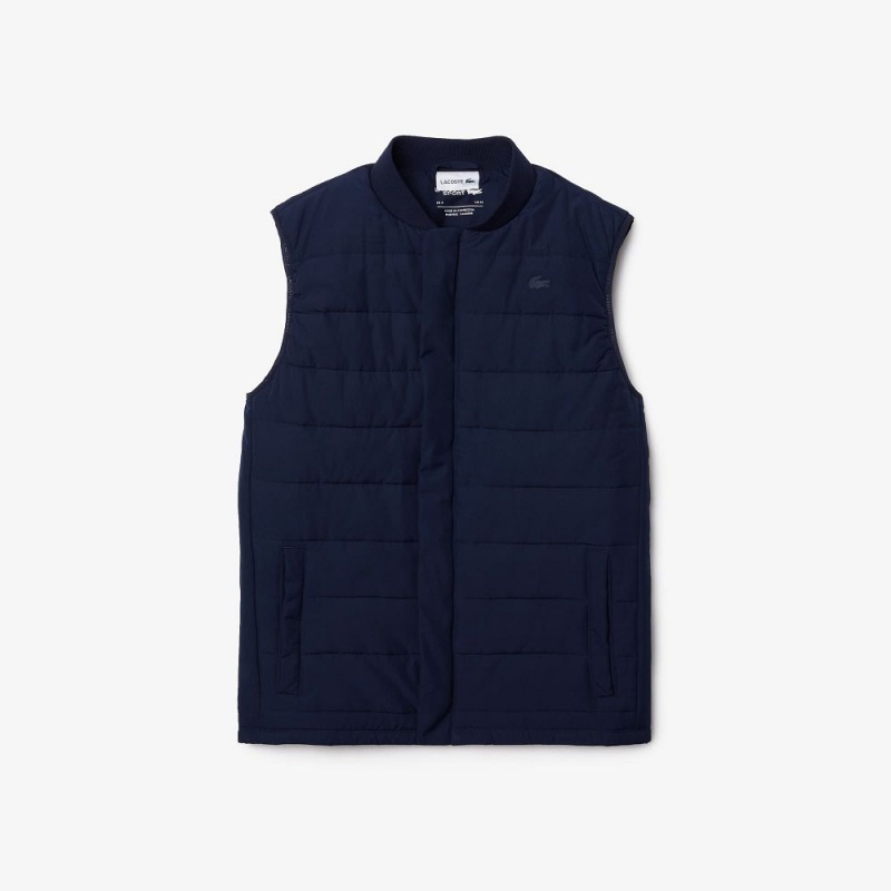 Men's Lacoste Lacoste Sport x Théo Curin Vest Navy Blue Blue | PLN483719