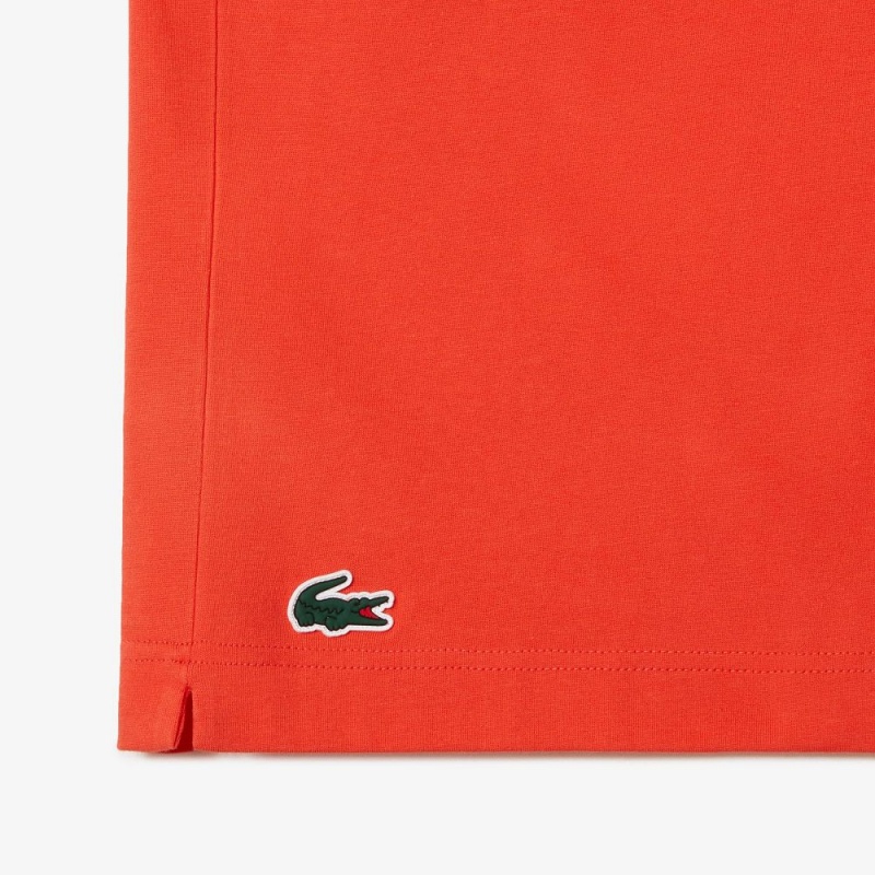 Men's Lacoste Lacoste Tennis x Novak Djokovic T-Shirt Orange | CBI254981