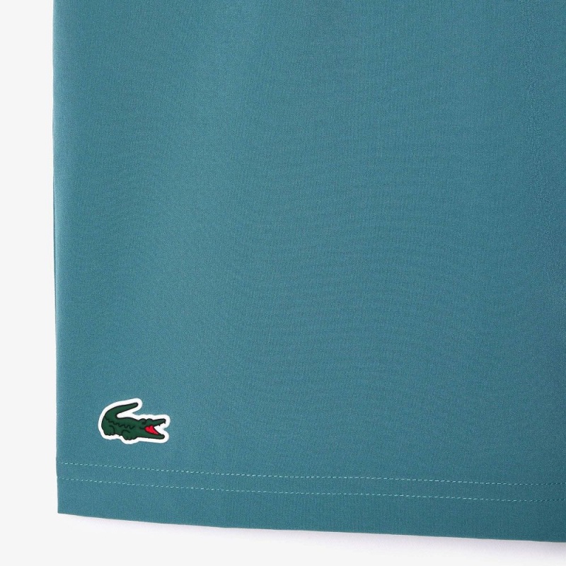 Men's Lacoste Lacoste Tennis x Novak Djokovic Shorts Hydro blue | VAI467815