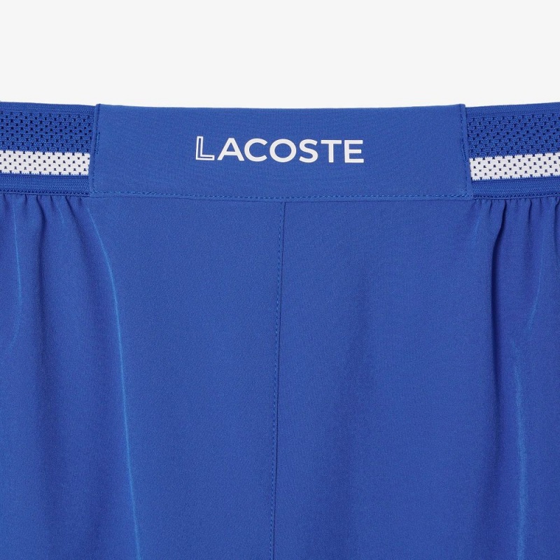 Men's Lacoste Lacoste Tennis x Novak Djokovic Shorts Ladigue blue | SGC790183