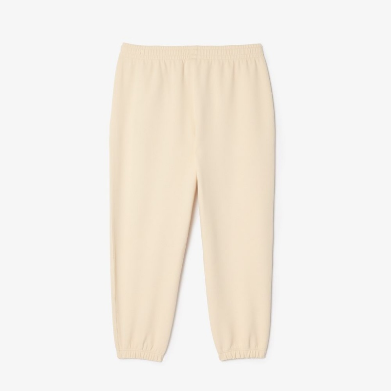 Men's Lacoste Lacoste x Highsnobiety Oversized Sweatpants Beige | PFC291706