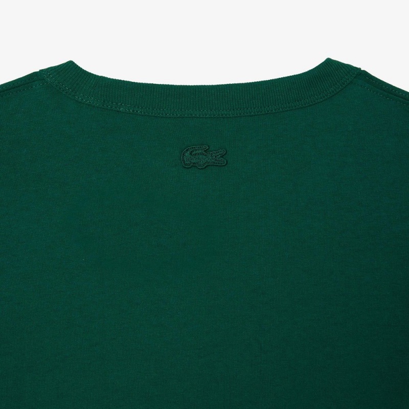 Men's Lacoste Lacoste x le FLEUR Jersey T-Shirt Green | JTR978514