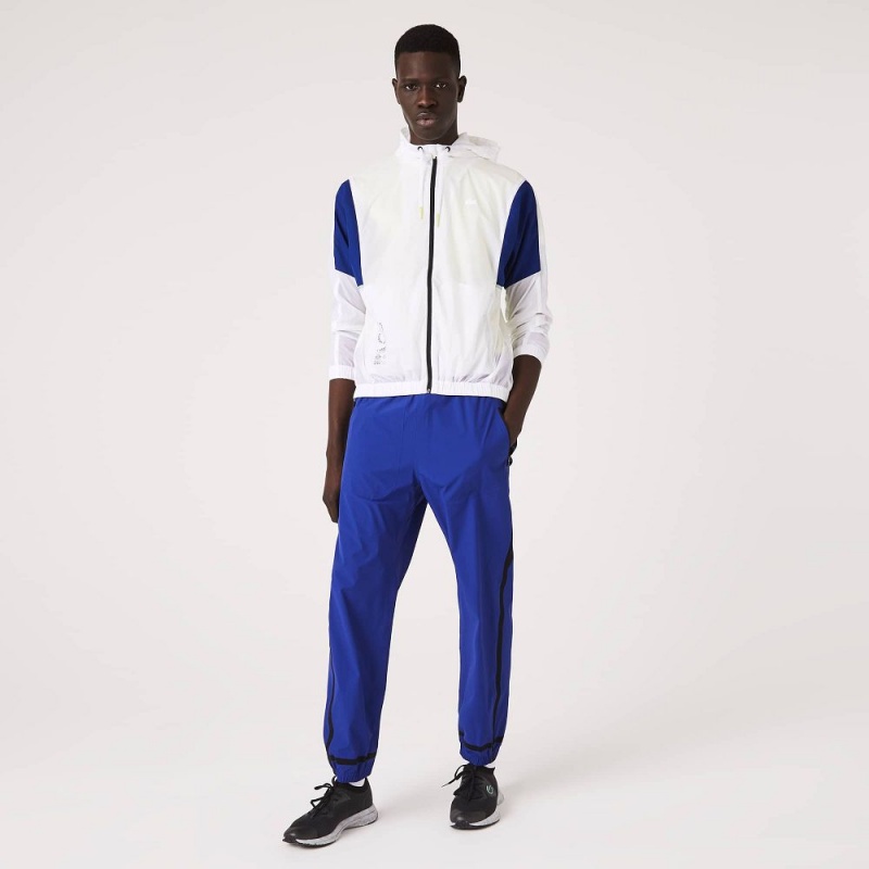 Men's Lacoste Lightweight Joggers Blue | DGZ741832