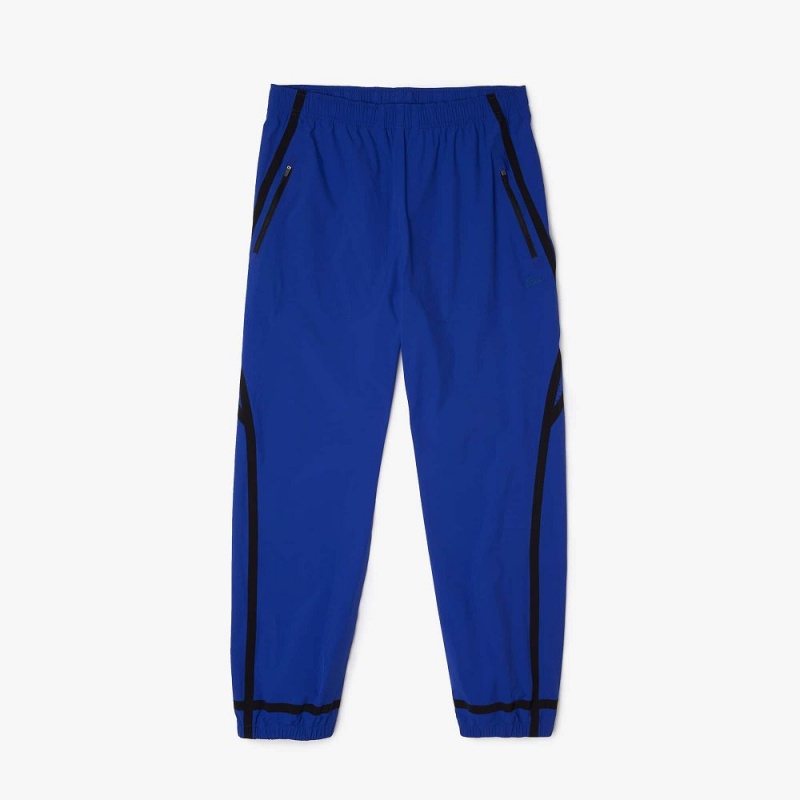 Men's Lacoste Lightweight Joggers Blue | DGZ741832