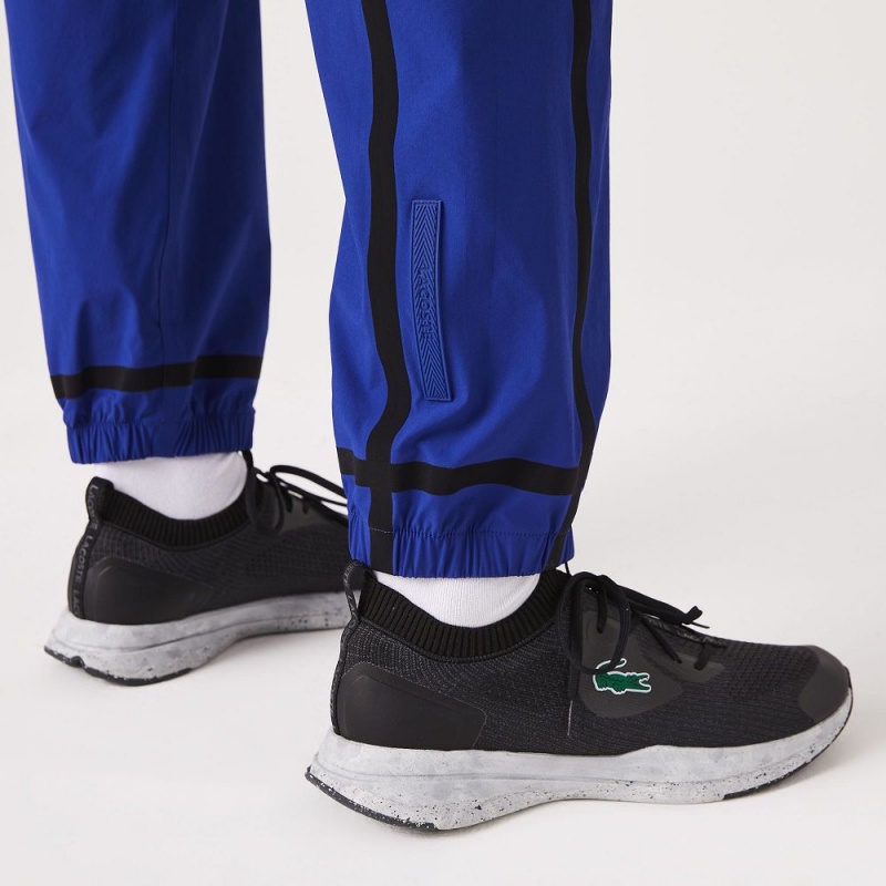 Men's Lacoste Lightweight Joggers Blue | DGZ741832