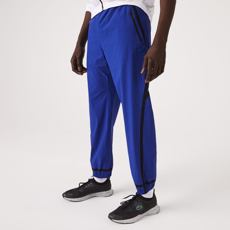 Men's Lacoste Lightweight Joggers Blue | DGZ741832