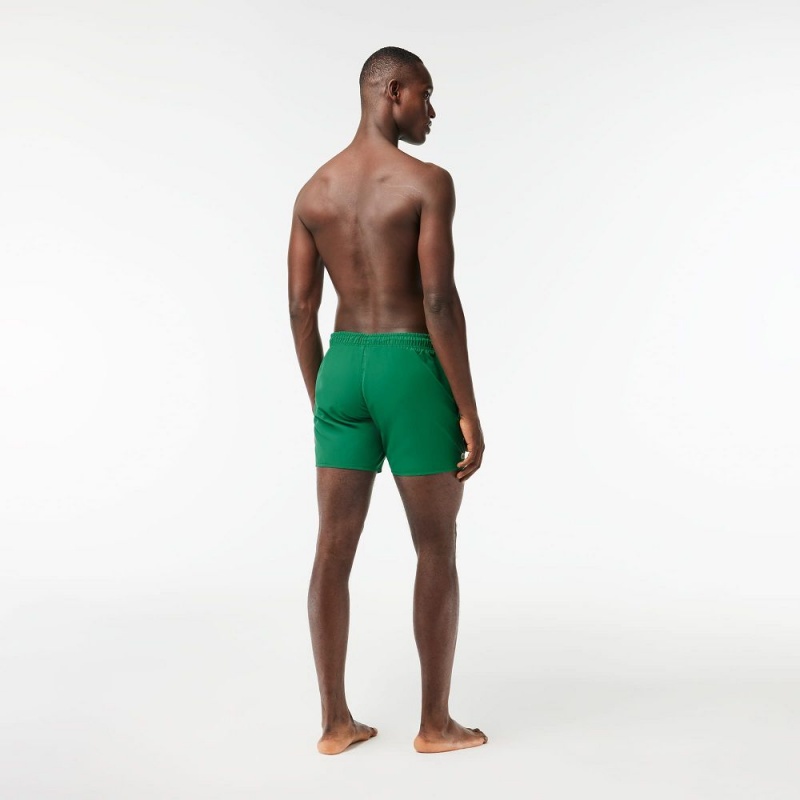 Men's Lacoste Lightweight Swim Shorts Green | FEZ354721