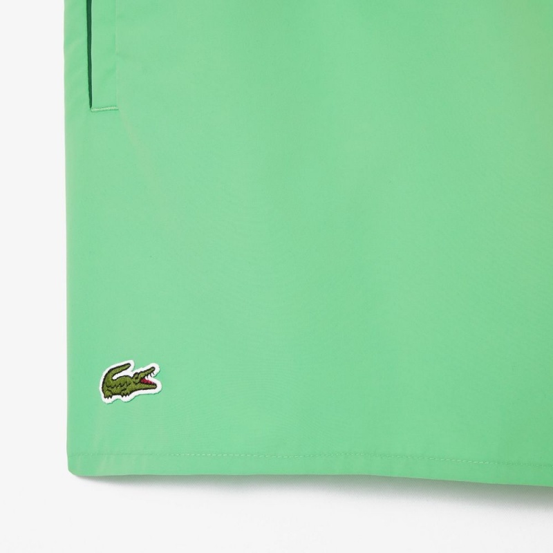 Men's Lacoste Lightweight Swim Shorts Green | TKF279683