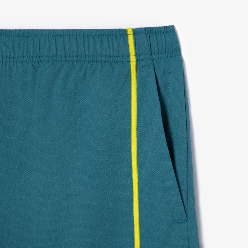 Men's Lacoste Linerless Tennis Shorts Hydro blue | OQY836024