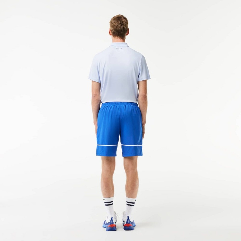 Men's Lacoste Linerless Tennis Shorts Ladigue blue | QGT907321