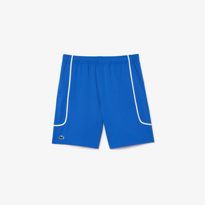 Men's Lacoste Linerless Tennis Shorts Ladigue blue | QGT907321