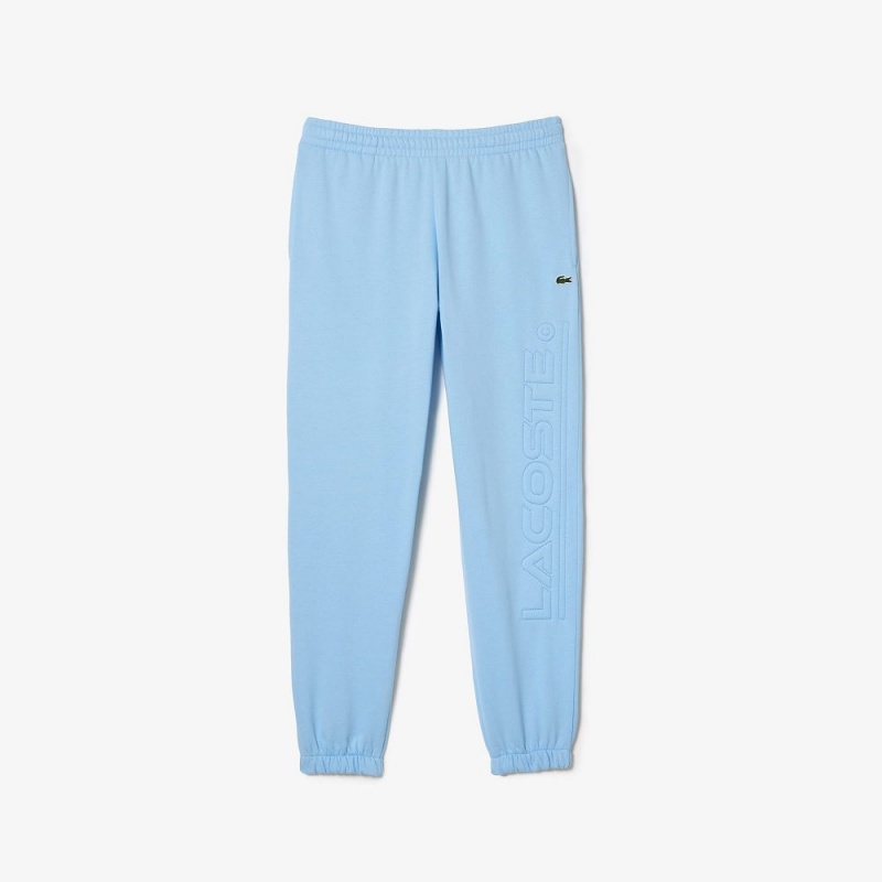 Men's Lacoste Logo Detail Sweatpants Pastel blue | FSX624510