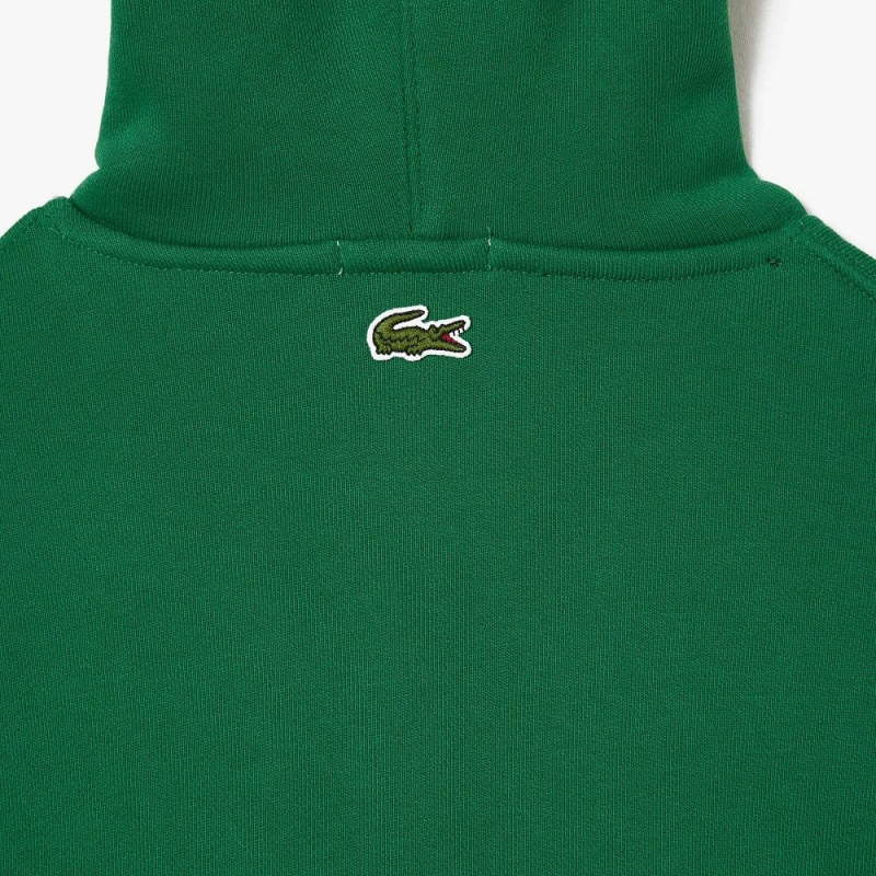 Men's Lacoste Loose Fit Hoodie Rocket Green | WHI042836