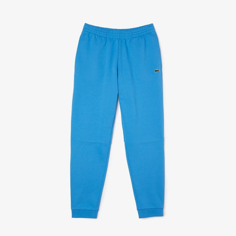 Men's Lacoste Organic Cotton Sweatpants Blue | KAJ567012