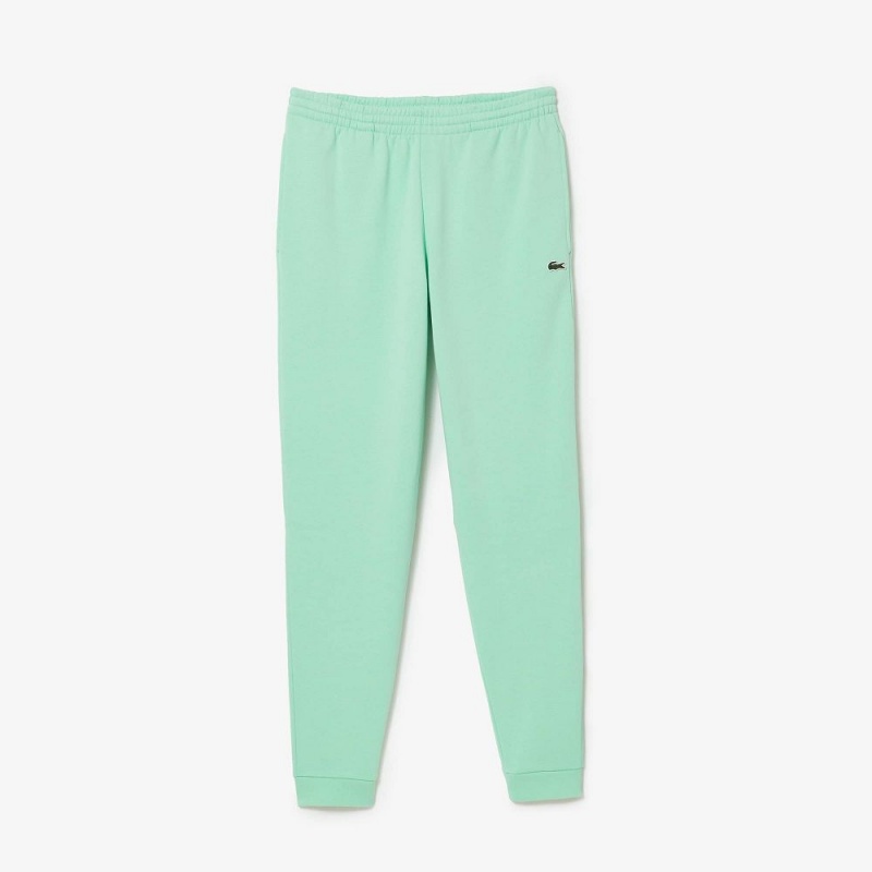 Men's Lacoste Organic Cotton Sweatpants Light Green | BXP543690