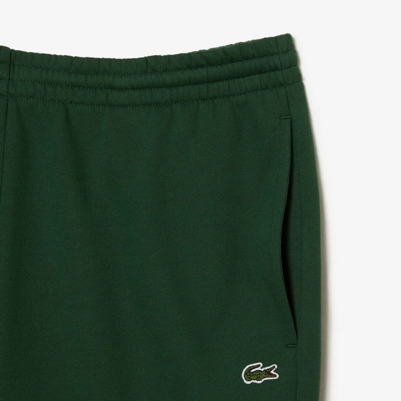 Men's Lacoste Organic Cotton Sweatpants Pine green | QHF084165