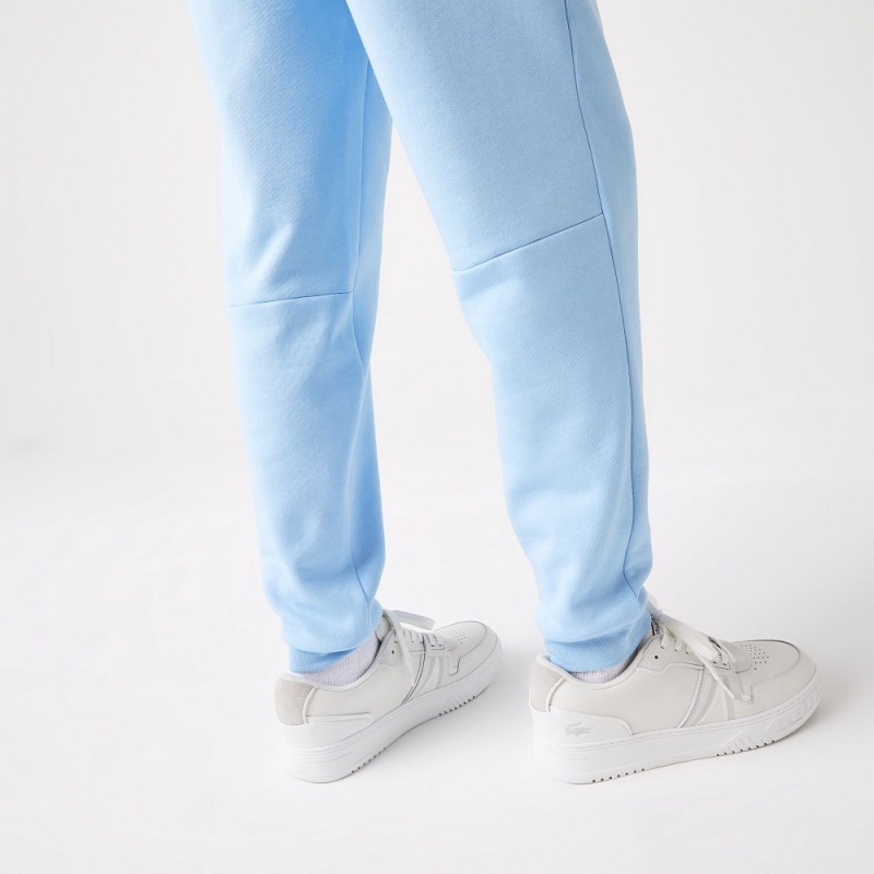 Men's Lacoste Organic Cotton Sweatpants Pastel blue | ROH256479