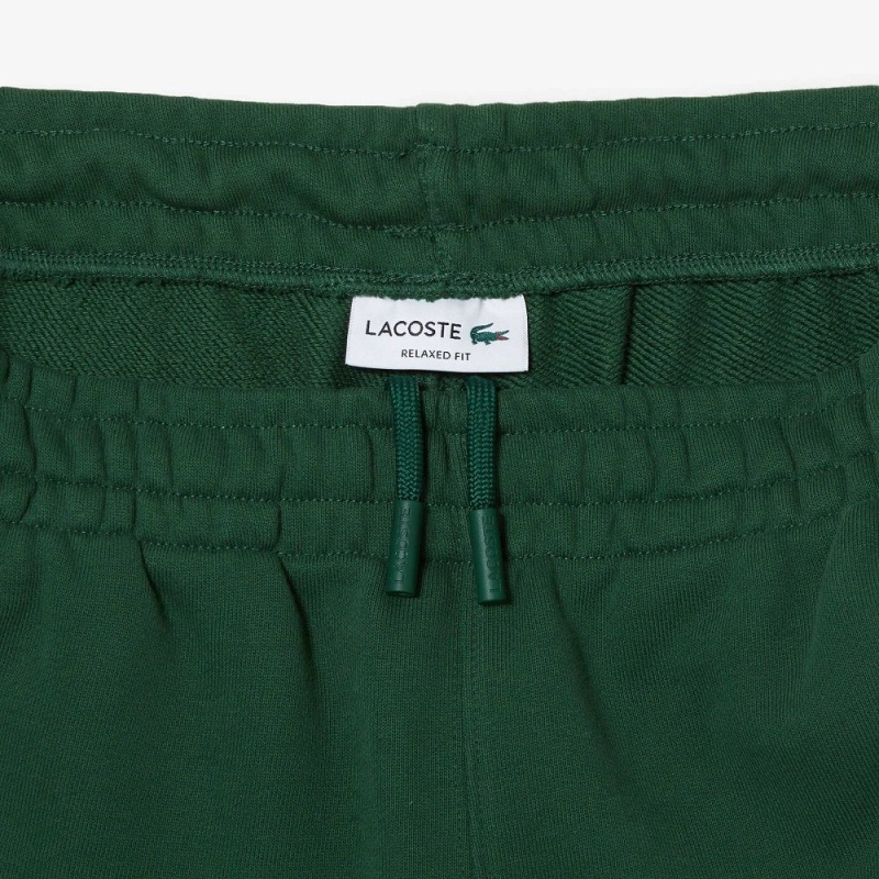 Men's Lacoste Organic Cotton Sweatpants Pine green | LOK609581