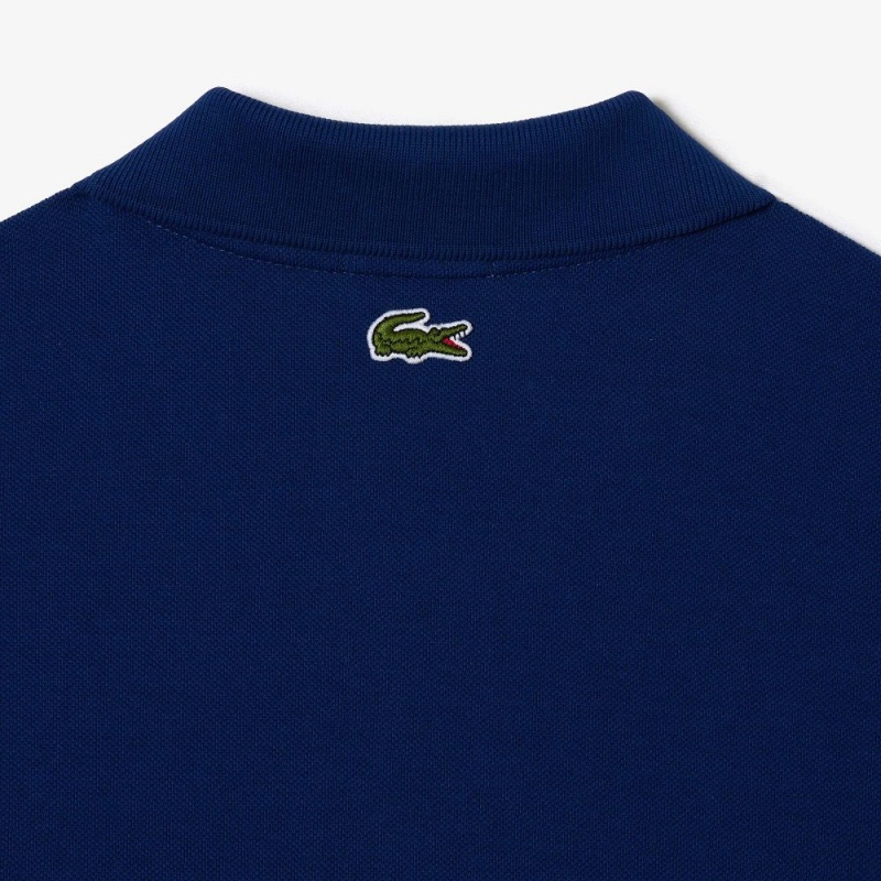 Men's Lacoste Original L.12.12 Loose Fit 80's Croc Polo Shirts Methylene blue | QMA382460