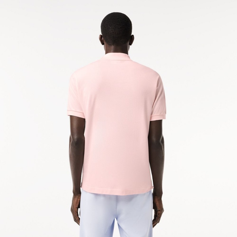 Men's Lacoste Original L.12.12 Petit Piqué Cotton Polo Shirts Light Pink | LSJ321849